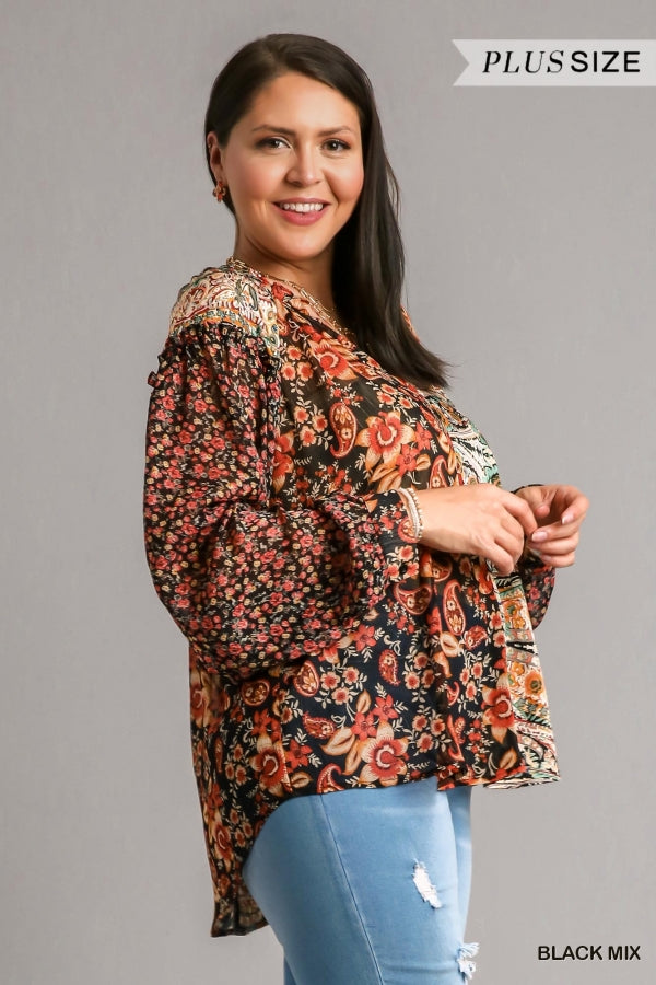 Umgee clearance floral top