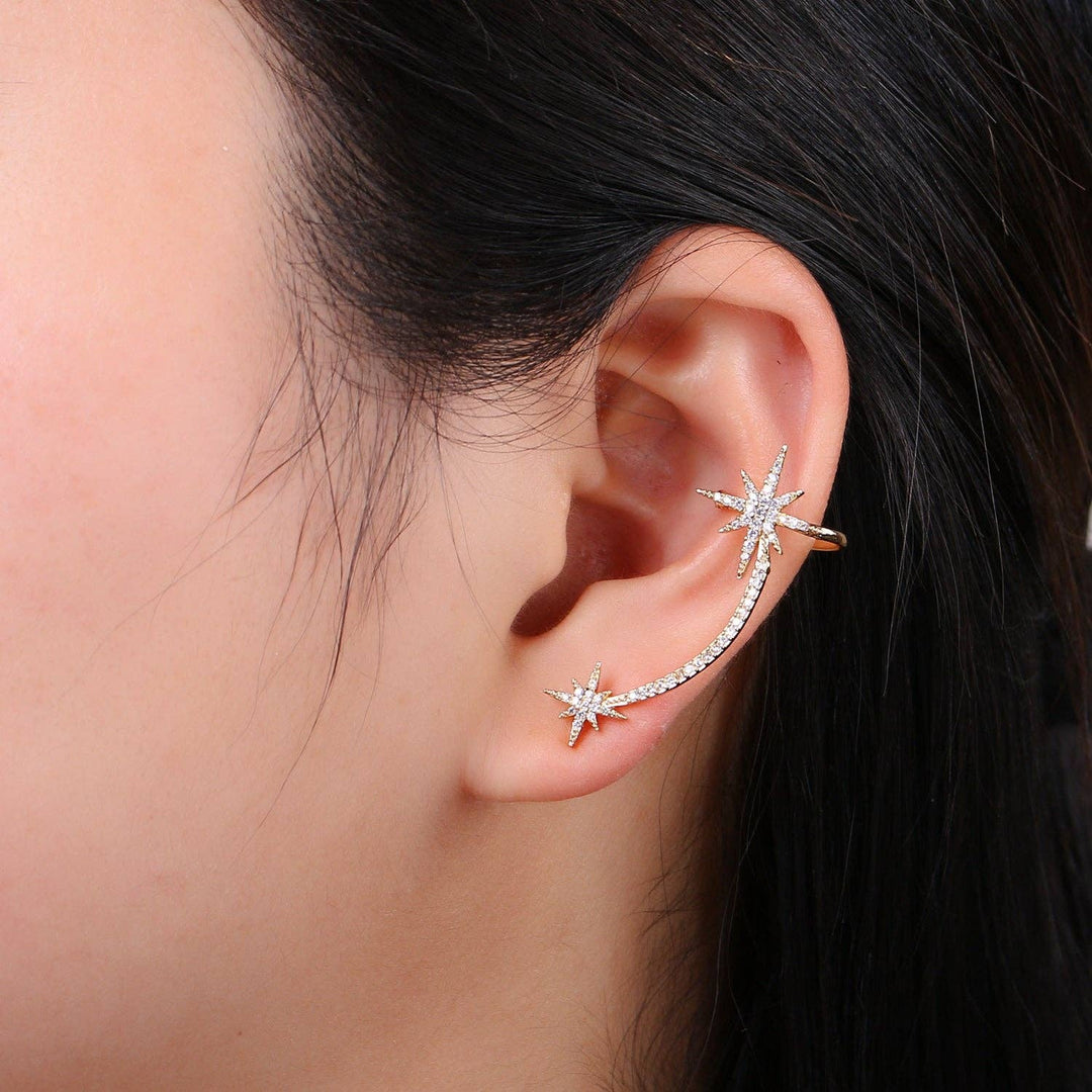 Aim Eternal - Sparkle Earclimber/Cuff