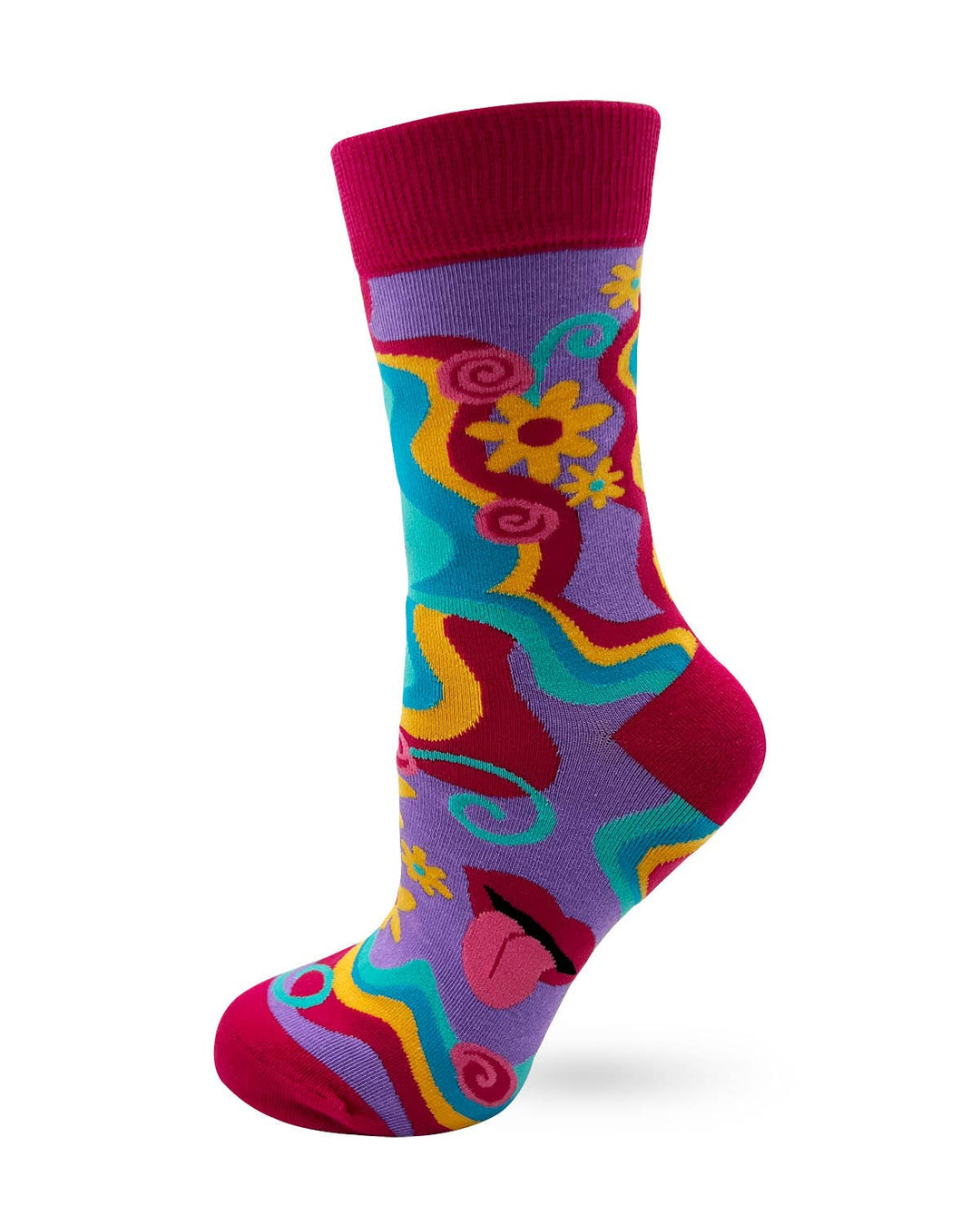 Fabdaz - If You Lick it They Will Come Funny Women's Crew Socks