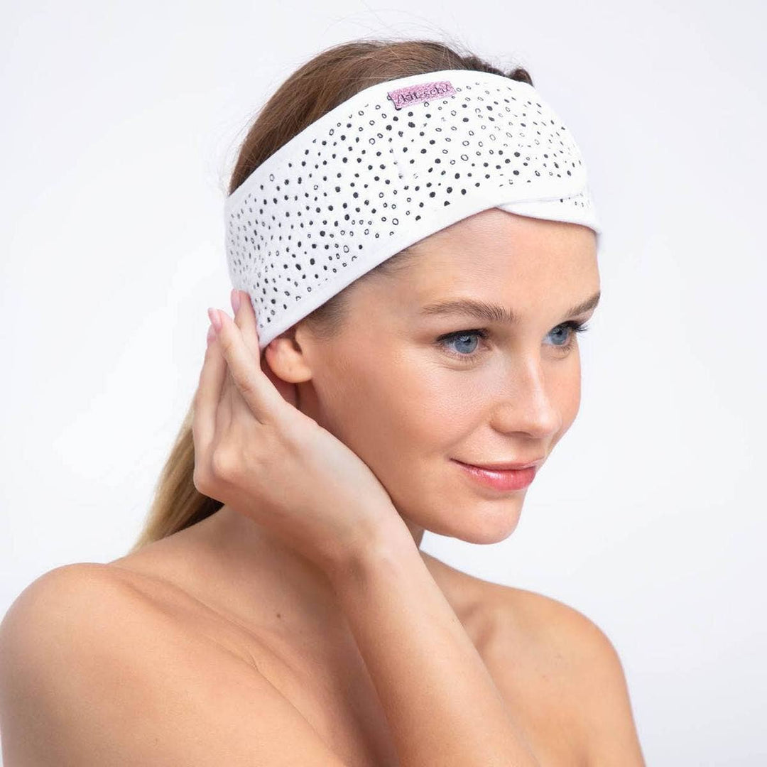 KITSCH - Microfiber Spa Headband - Micro Dot