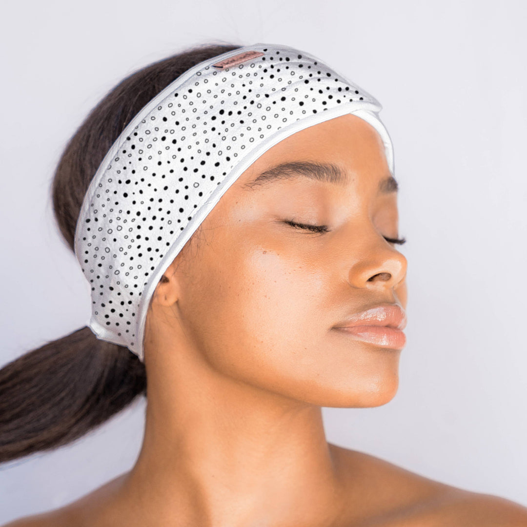 KITSCH - Microfiber Spa Headband - Micro Dot