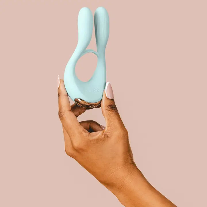 The Natural Love Company - Medlar | Vulva Contouring Cock Ring with Vibrating Clitoral