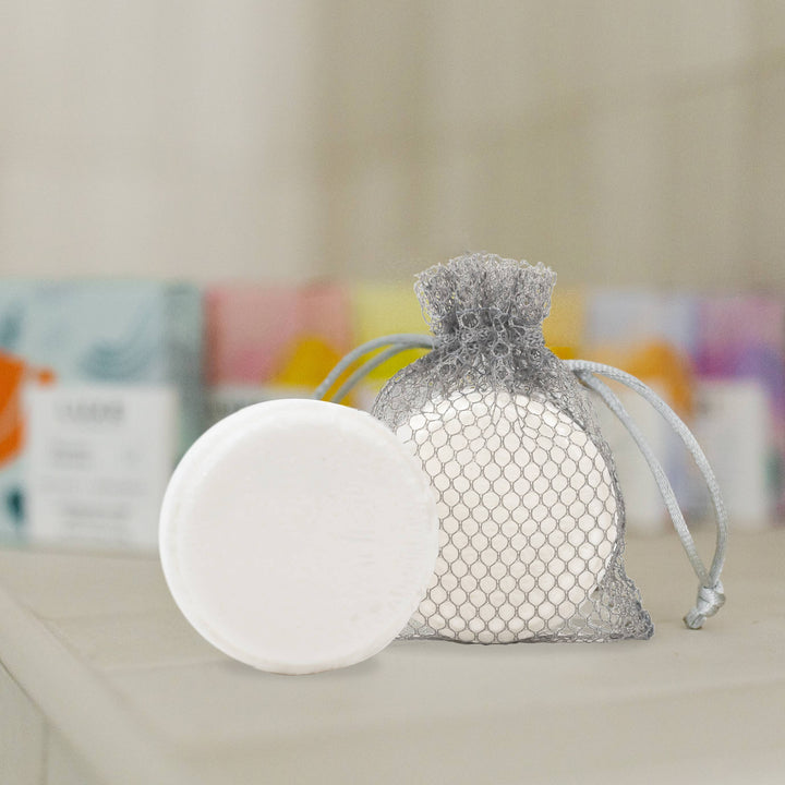 Cait + Co - Luxe Lavender + Oat Shower Steamer Fizzy Bomb