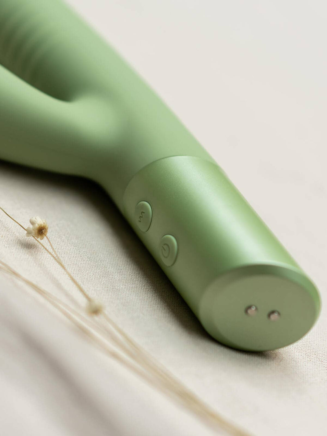 The Natural Love Company - Yarrow | Thrusting Rabbit Vibrating Dildo