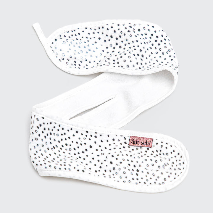 KITSCH - Microfiber Spa Headband - Micro Dot